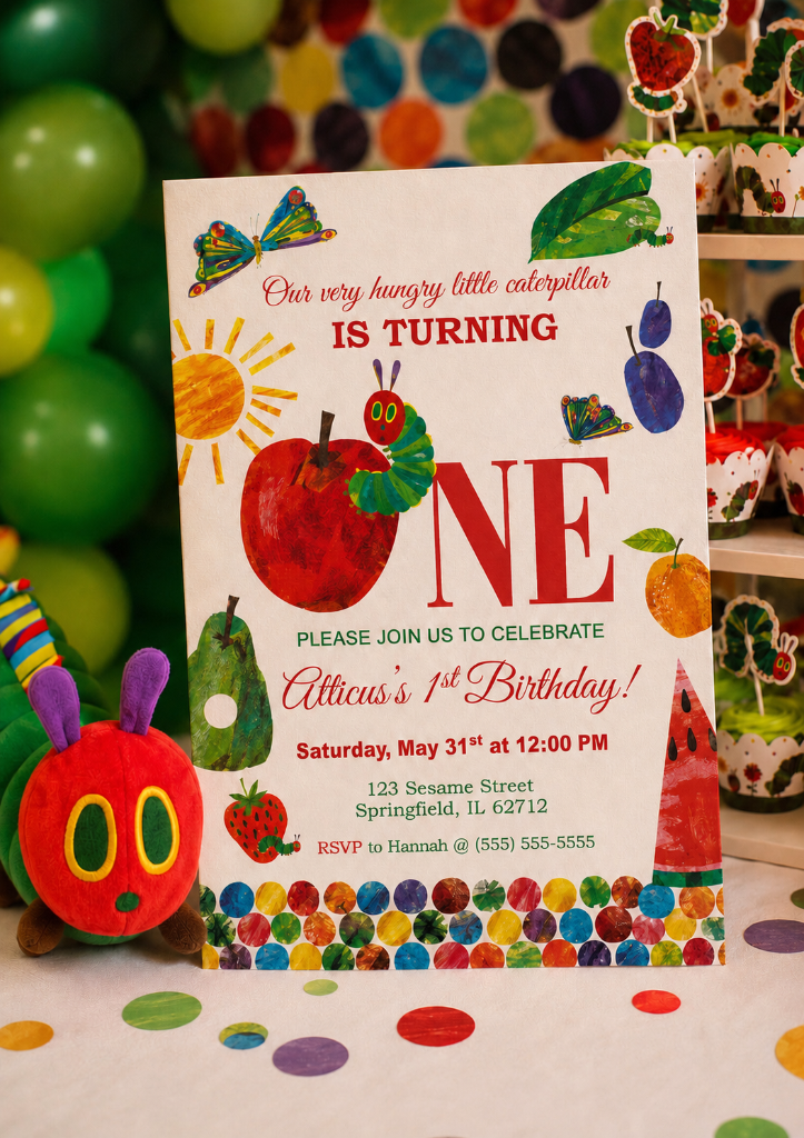 Hungry Caterpillar Birthday