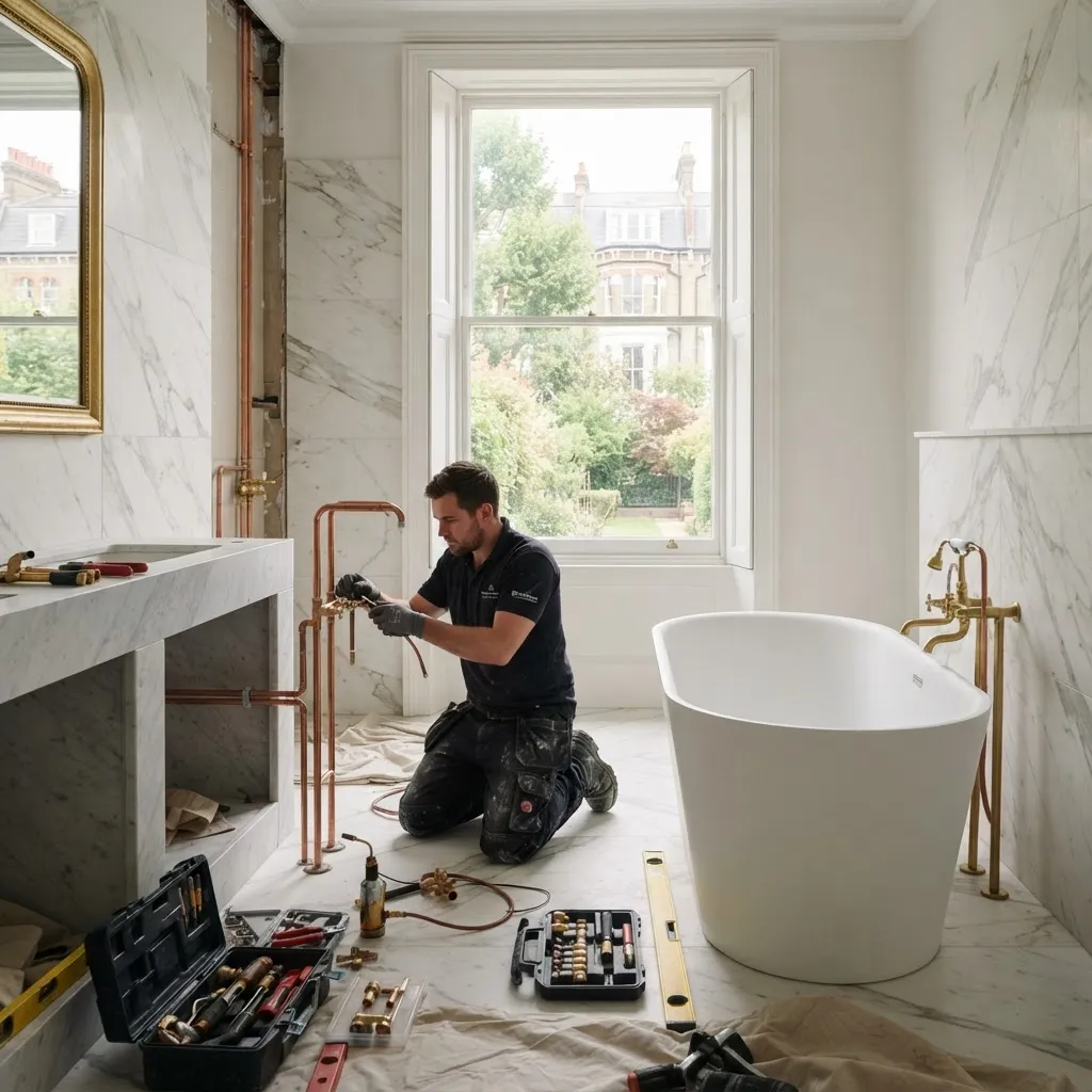 Critical Plumbing Considerations for Luxury Bathroom Renovations — RARE Plumbing London knowledge hub article