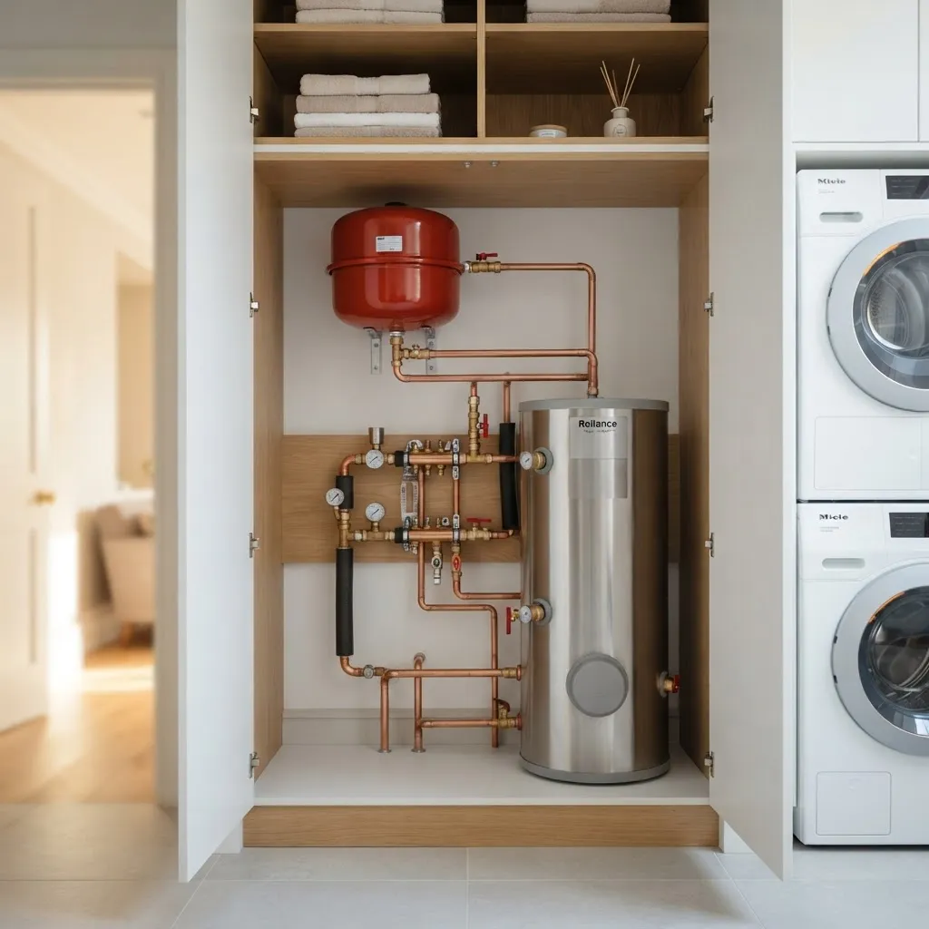 Hot Water Cylinder Pressure Loss in Belgravia: Case Study — RARE Plumbing London article