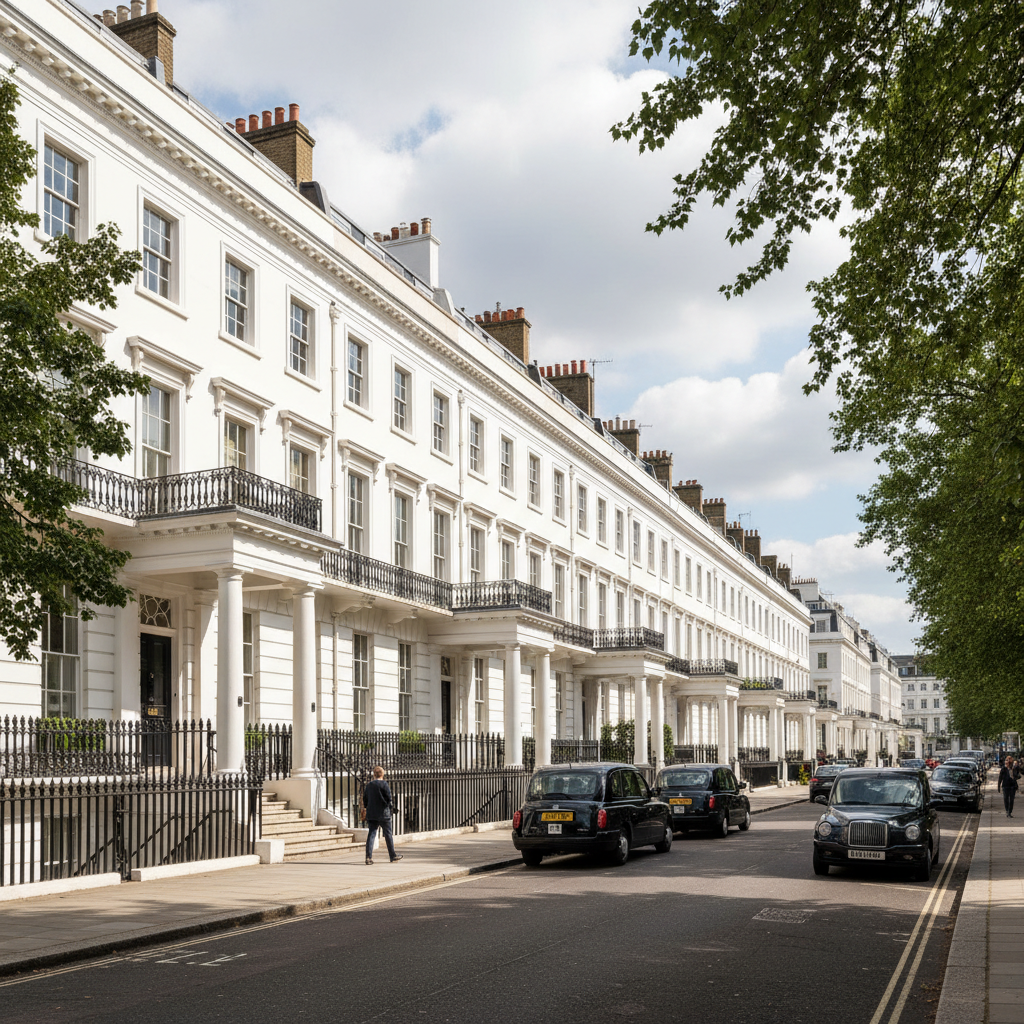 Eaton Square, Belgravia London — RARE Plumbing service area