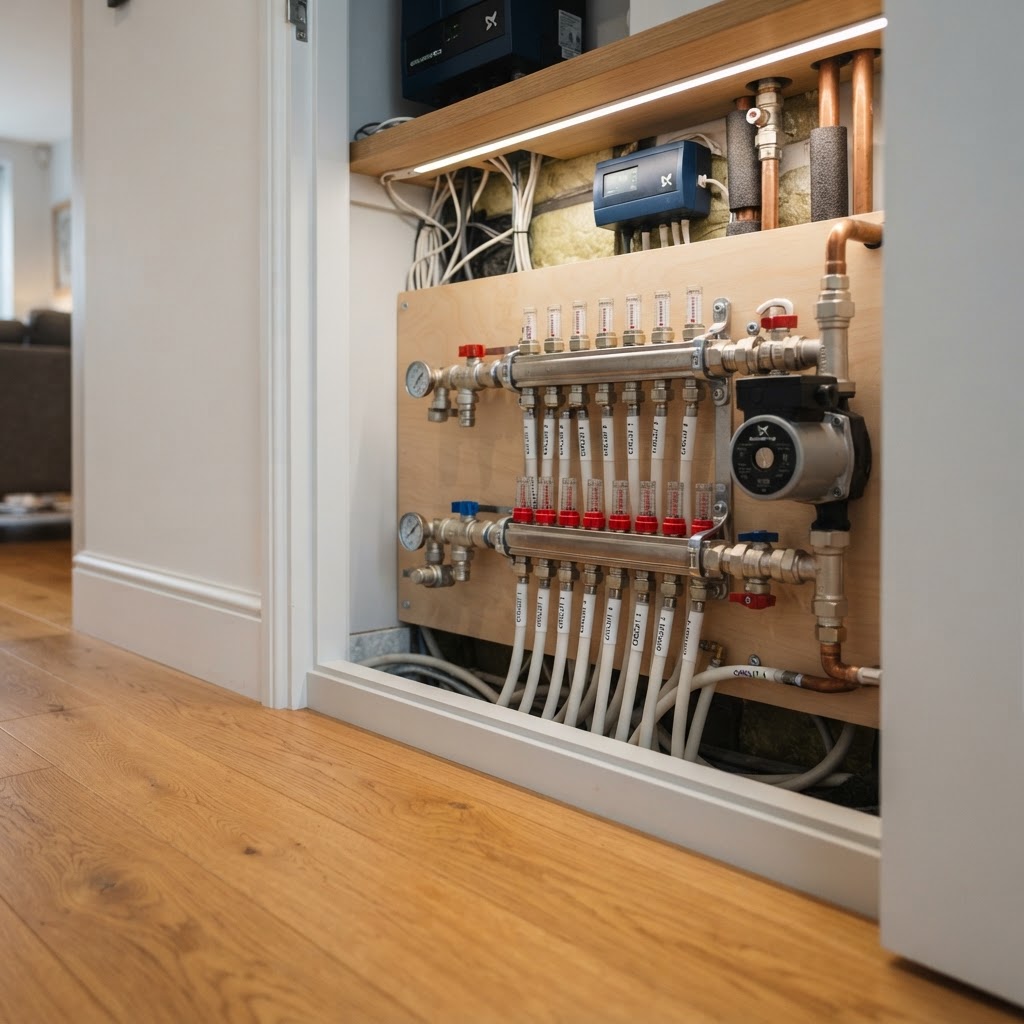 Underfloor Heating Not Warming in Hampstead: Case Study — RARE Plumbing London knowledge hub article