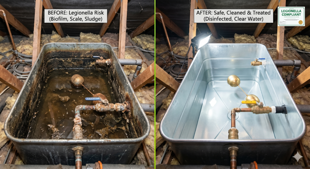 Legionella Risk Assessment — St John's Wood — case study by RARE Plumbing London