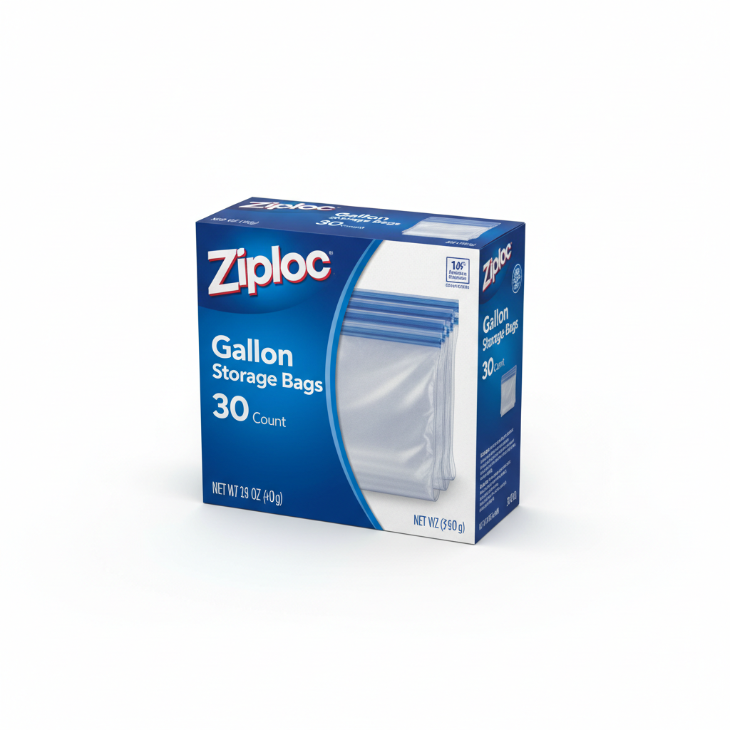 Ziploc Gallon Bags