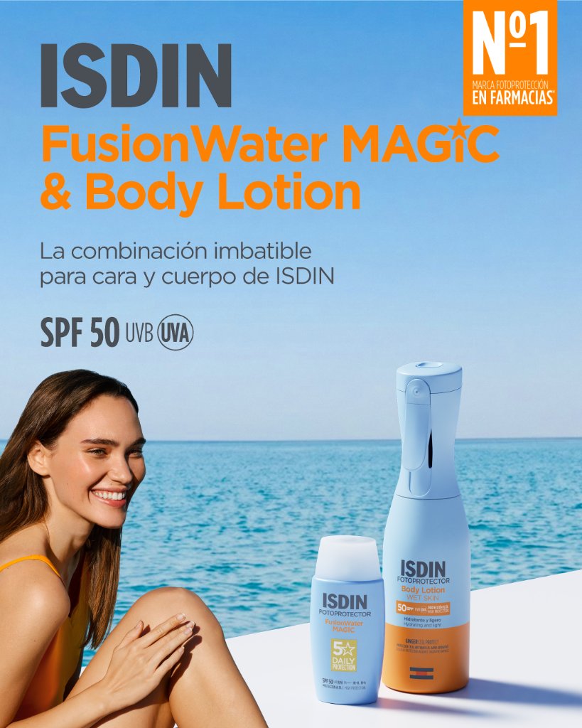 ISDIN FusionWater MAGIC & Body Lotion