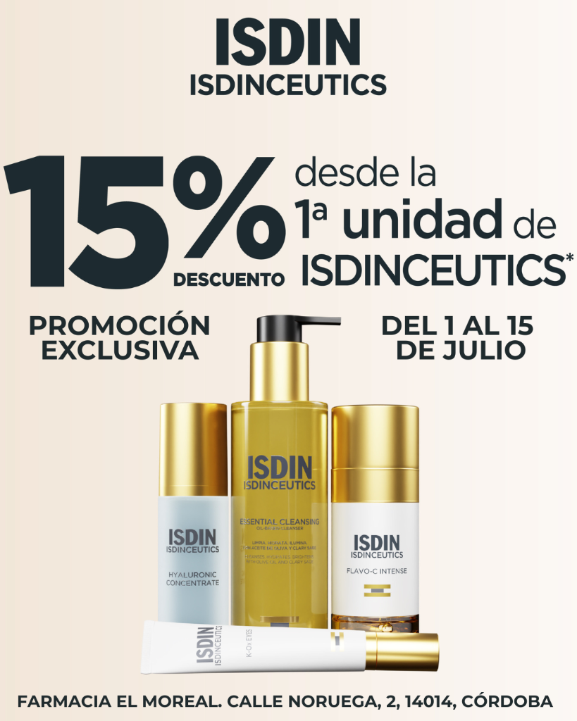 15% descuento ISDINceutics