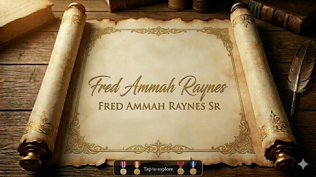 Fred Ammah Raynes signature