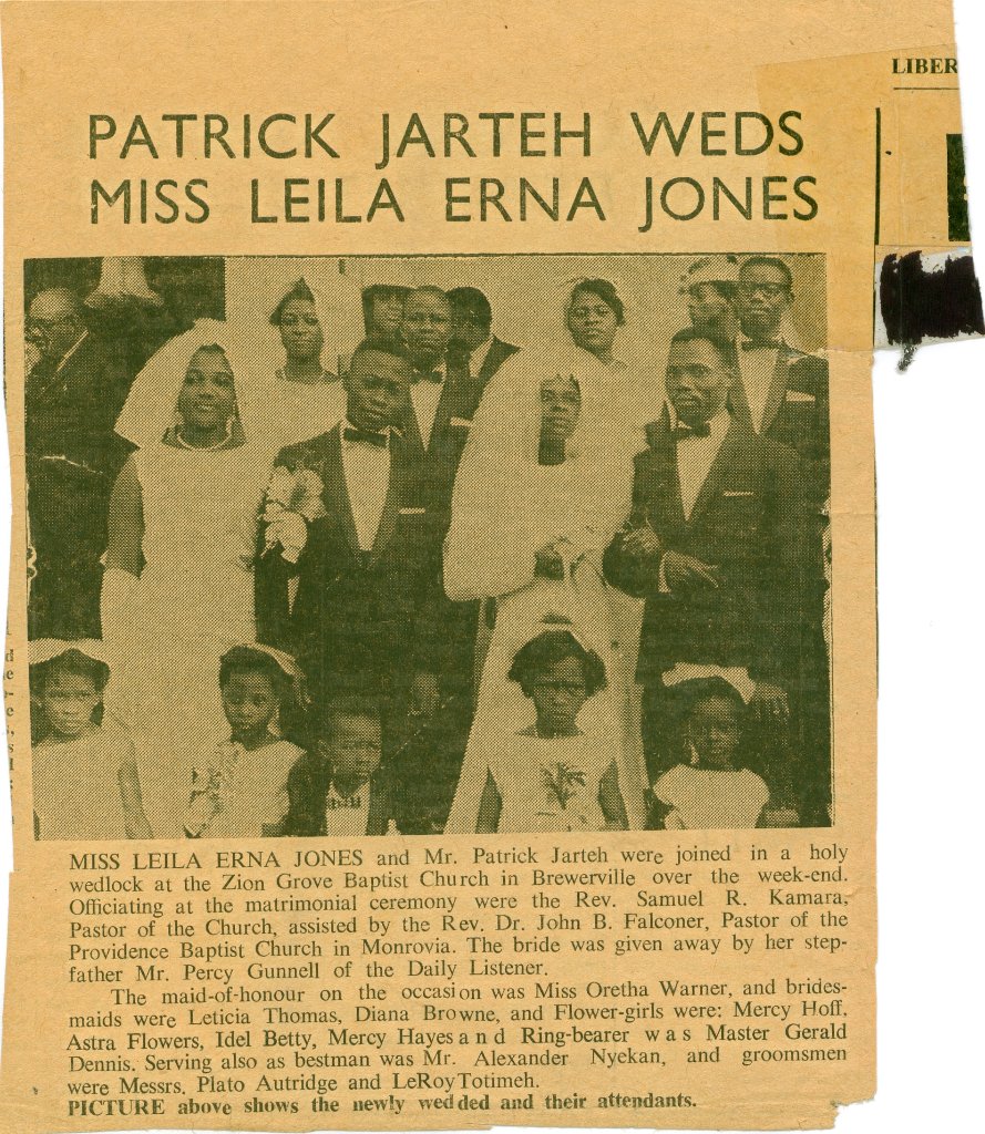 Leila Jones Marries Patrick Jarteh