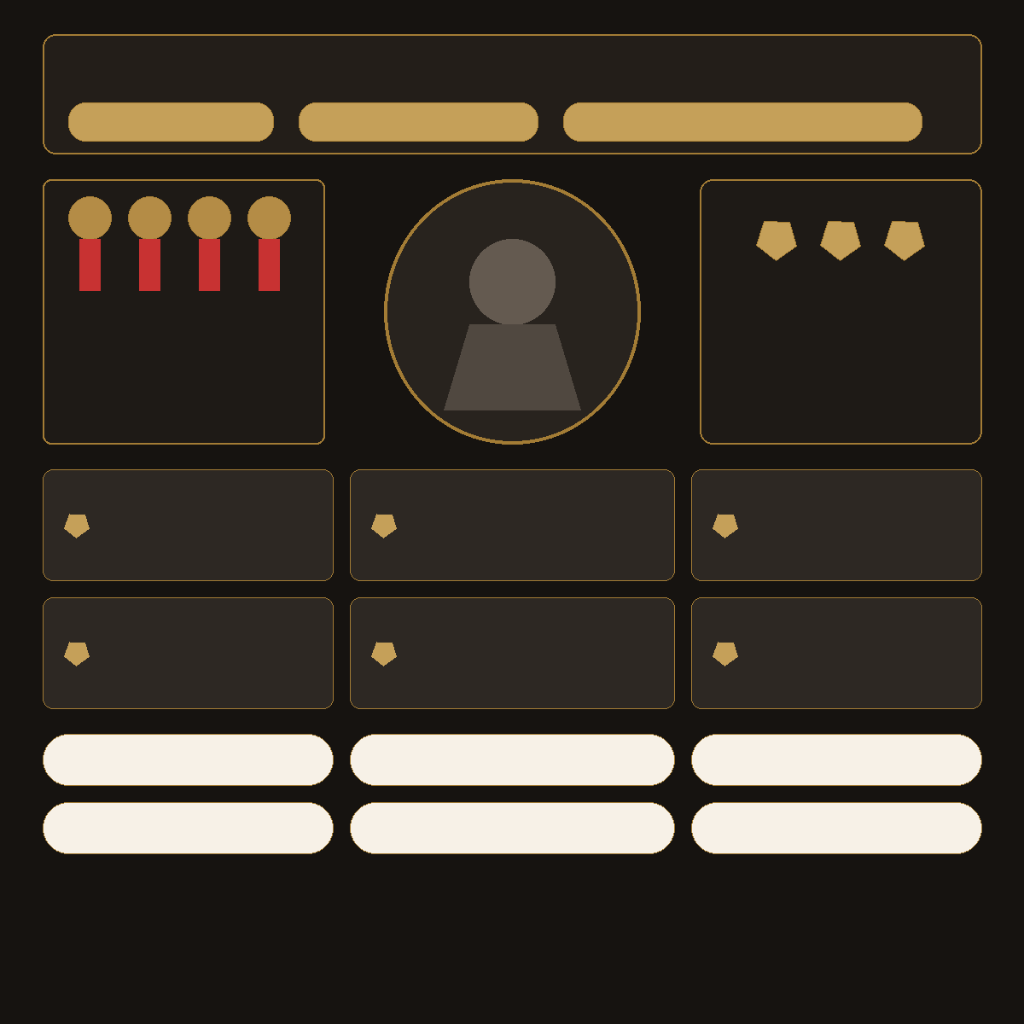 Website template draft