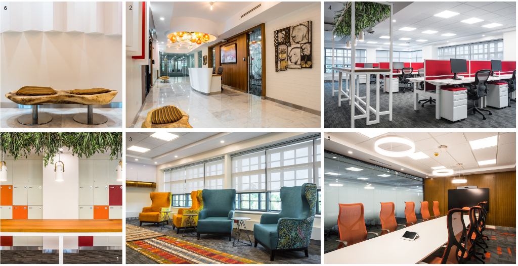 Completed fit-out details