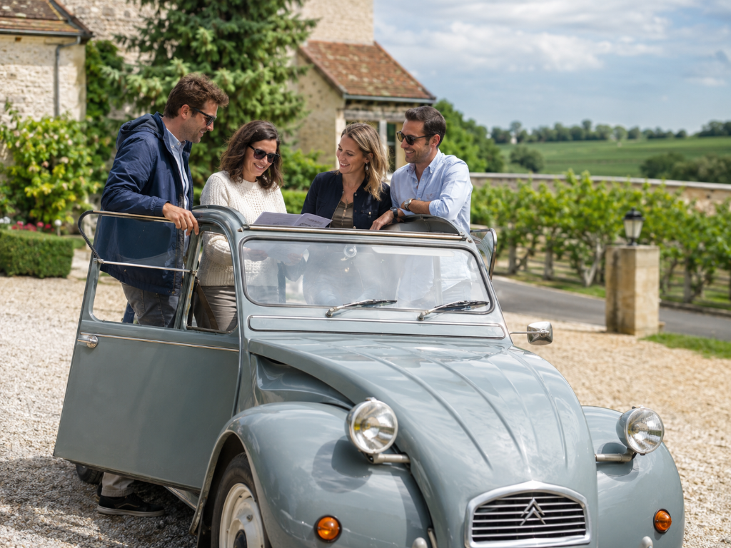 Rallye 2CV en Touraine