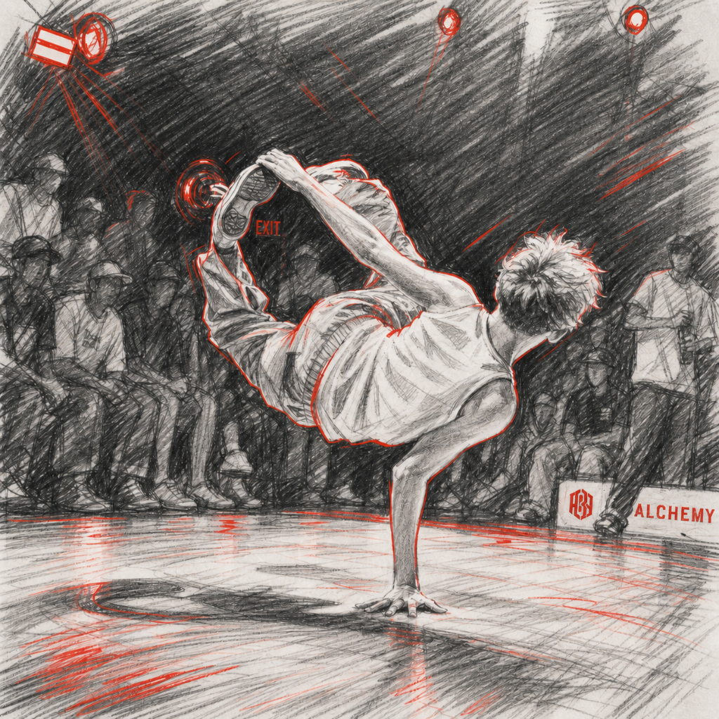B-boy sketch