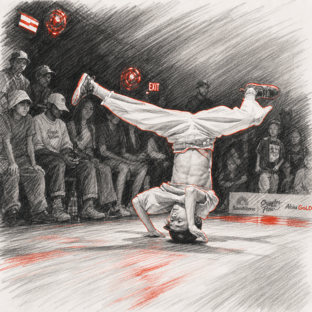 B-boy sketch