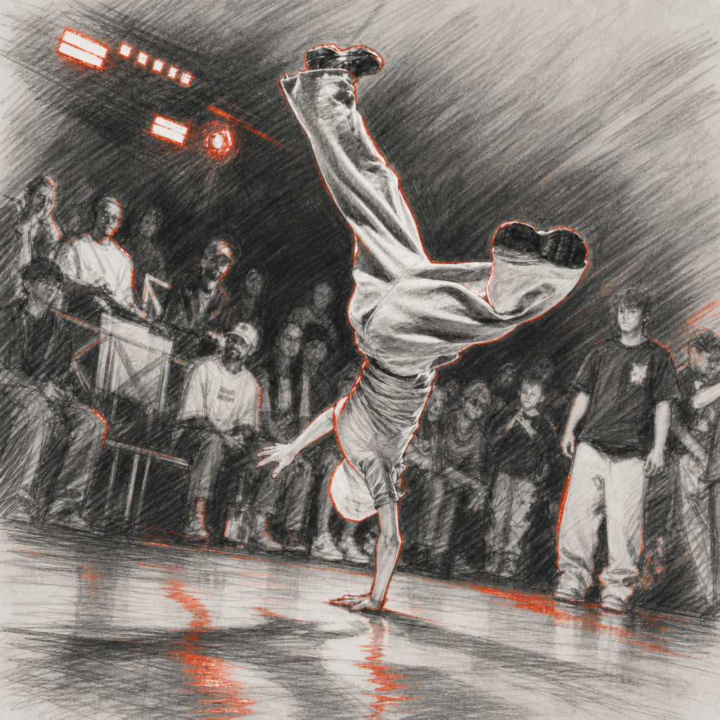 B-boy sketch