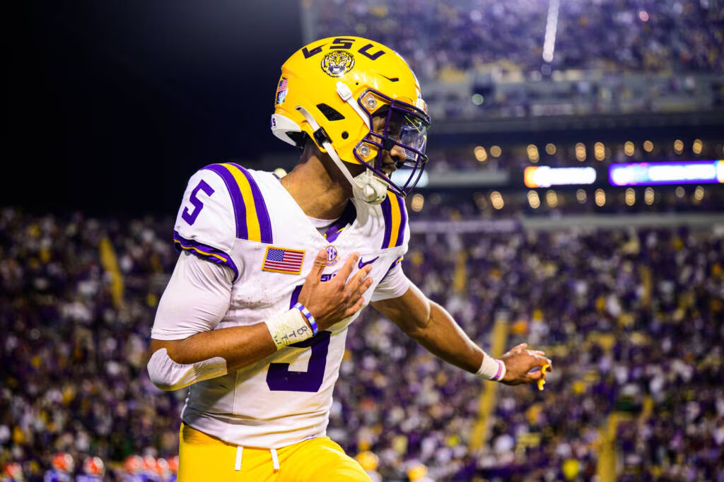 Jayden Daniels Sends Cease-and-Desist to LSU Over No. 5 Jersey in NIL Dispute