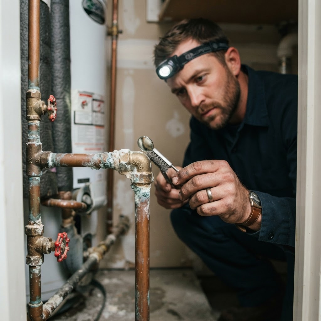 Hard Water Plumbing Damage in Sacramento: Signs & Fixes