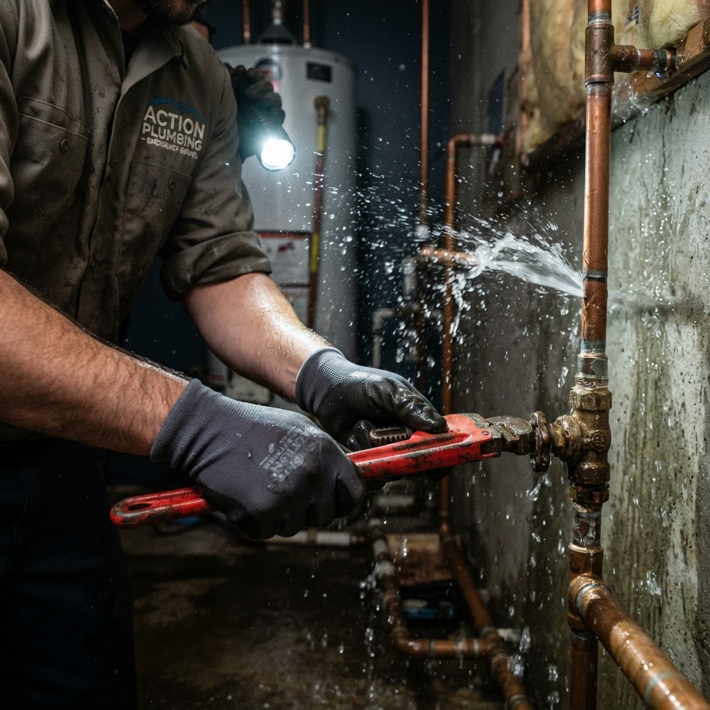Plumbing Emergency? 5 Steps to Take in the First 5 Minutes