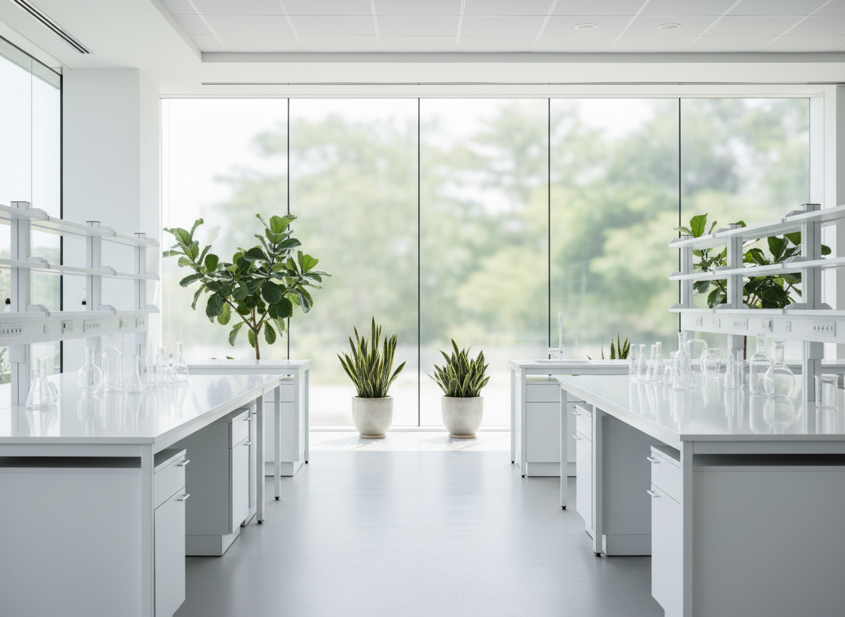 Modern clean laboratory
