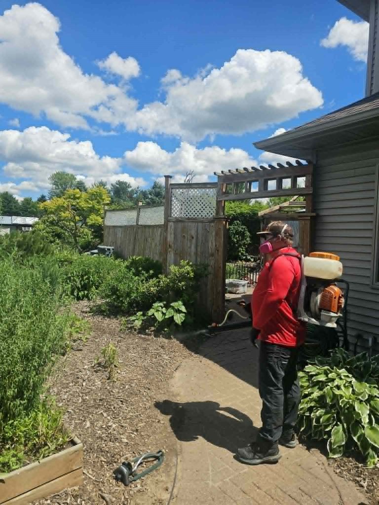 Branded fleet on site — Waupaca