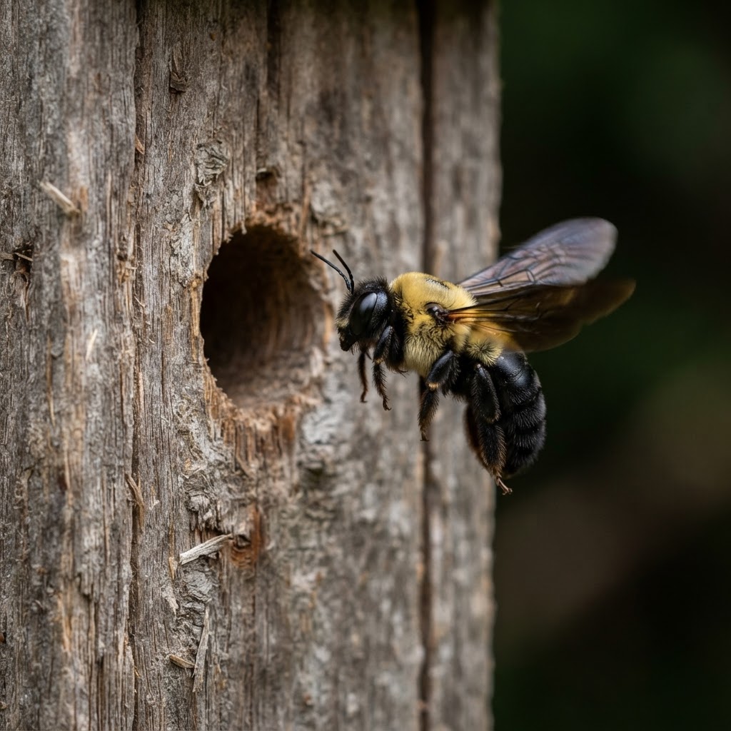 Carpenter Bees in Wisconsin