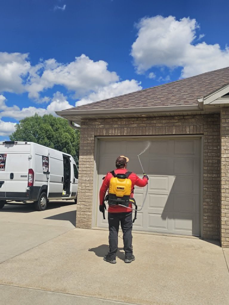 Backpack blower treatment — New London