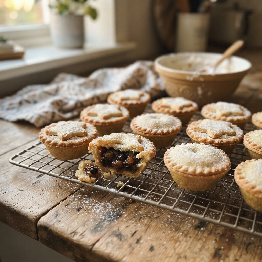 Classic Mince Pies finished dish