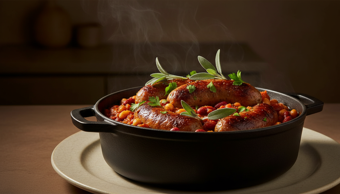 Sausage Casserole finished dish