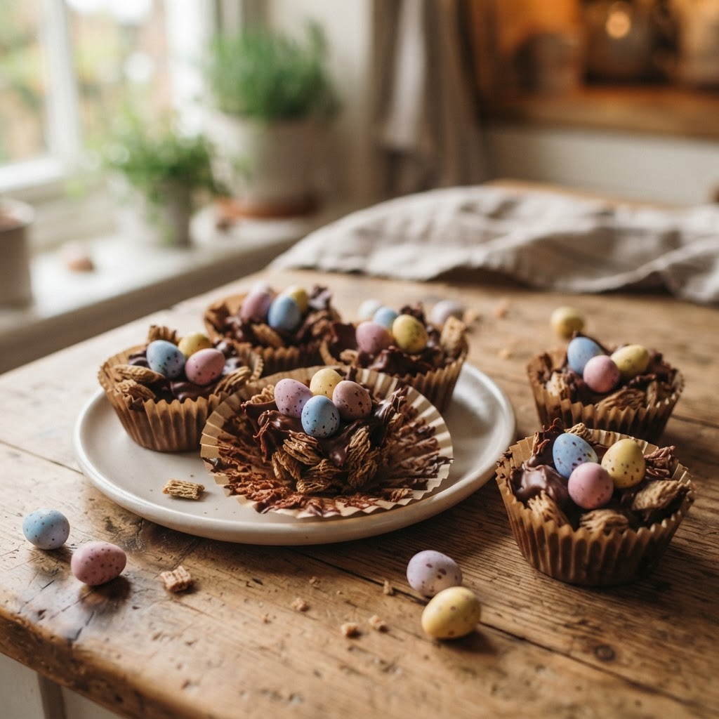 Easter Nest Cups finished dish