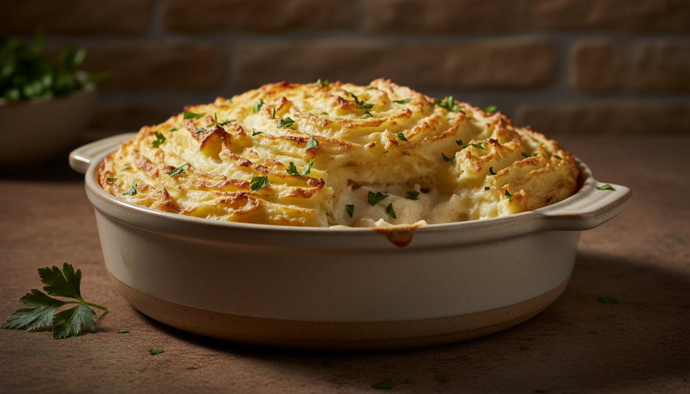 Easy Fish Pie Recipe finished dish