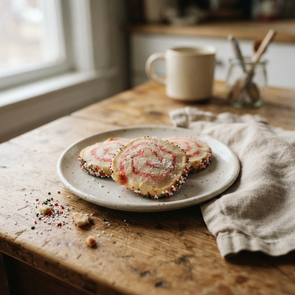 Sugar Swirl Cookies finished dish