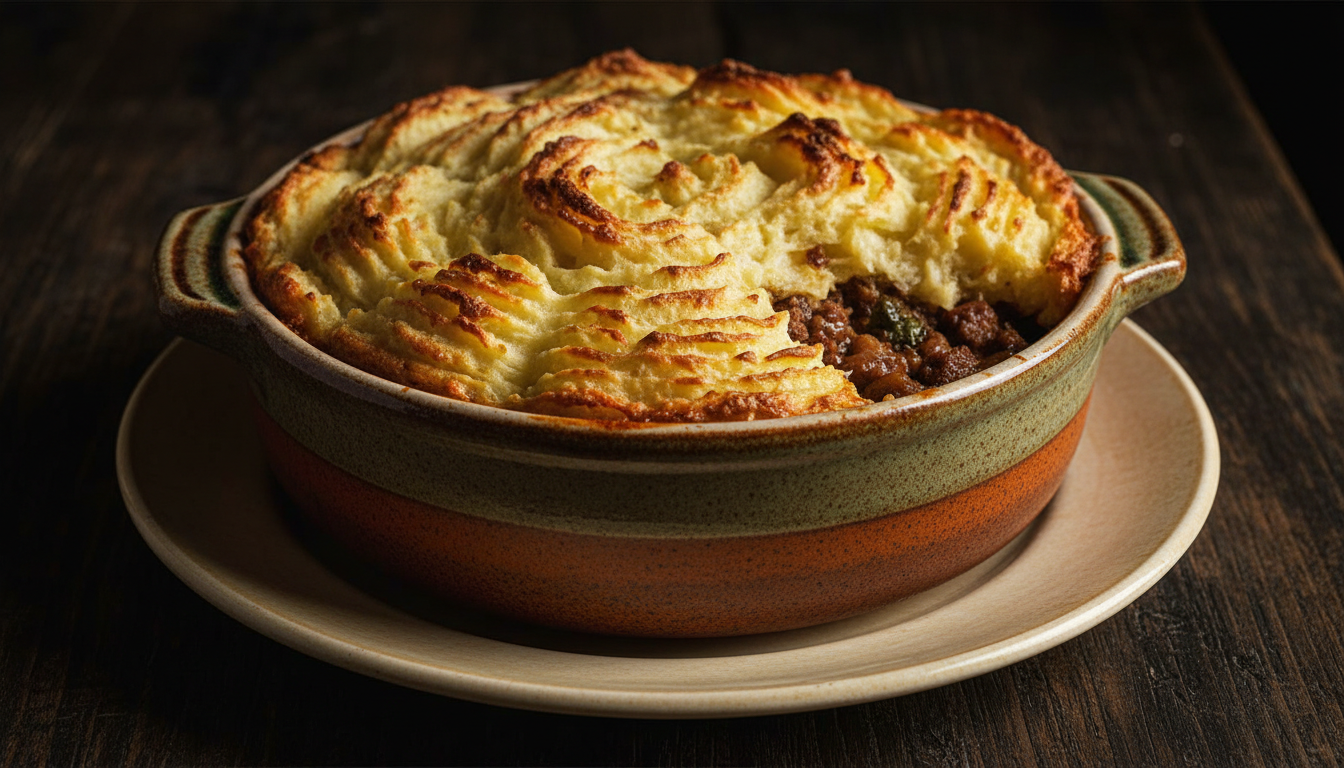 Cottage Pie finished dish