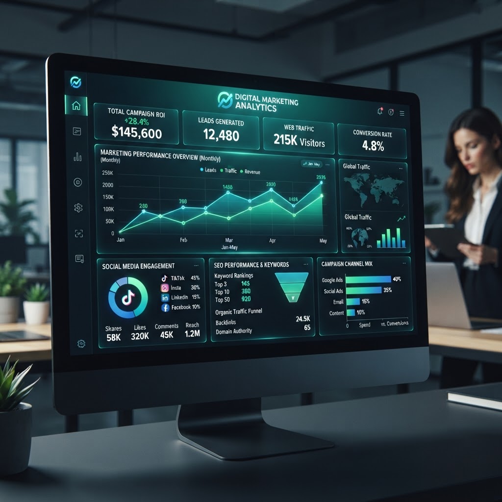 Digital Marketing Mastery: SEO, Content, and Social Media Strategies for 2026