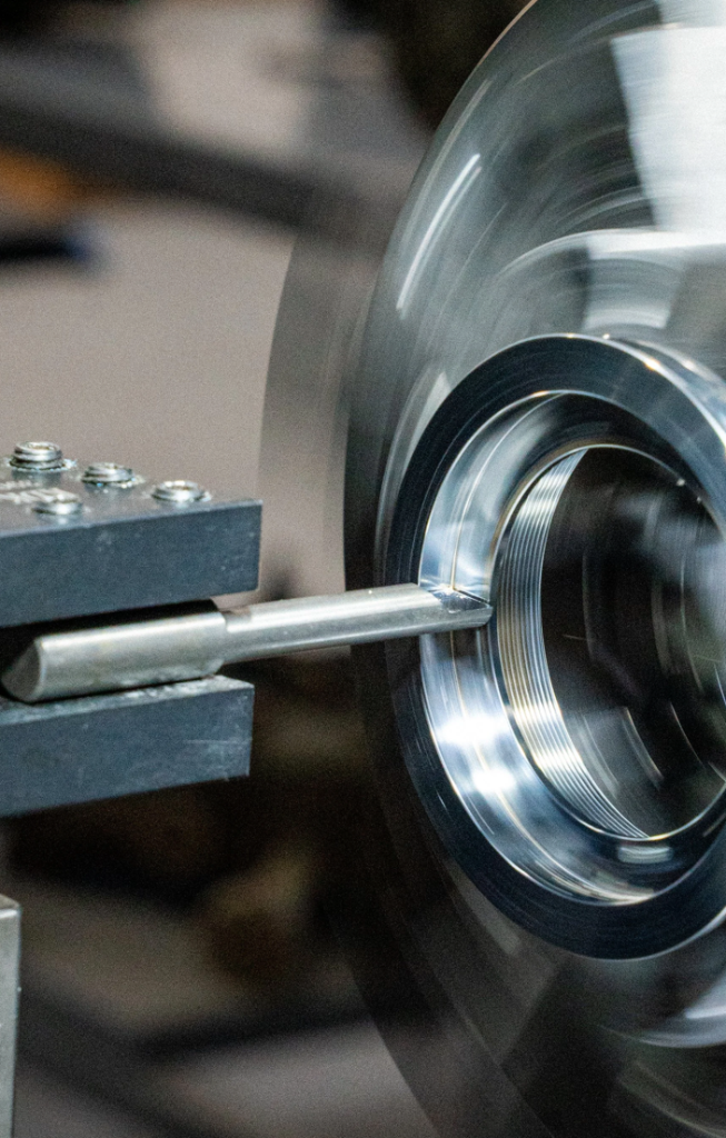 Precision machining of lens barrel