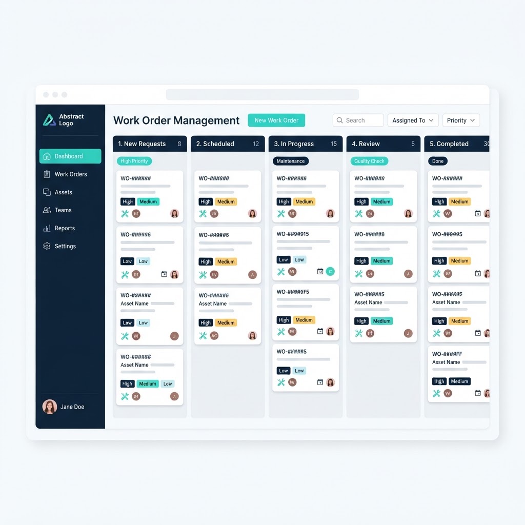 Demostración: Gestión de órdenes de trabajo