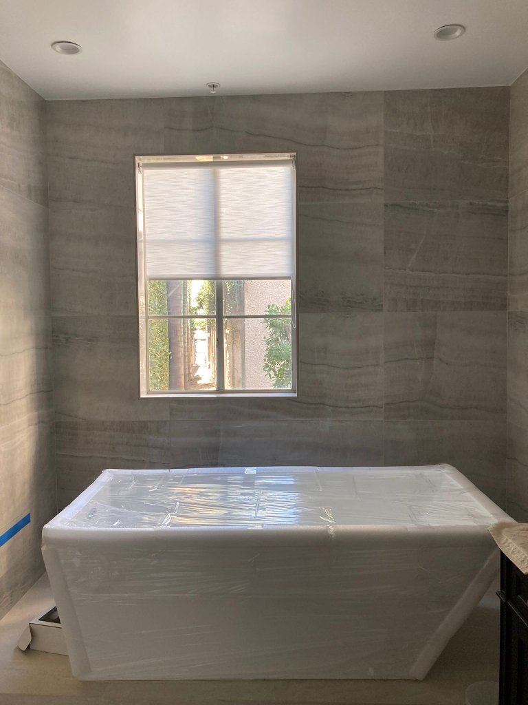 Bathroom Roller Shades
