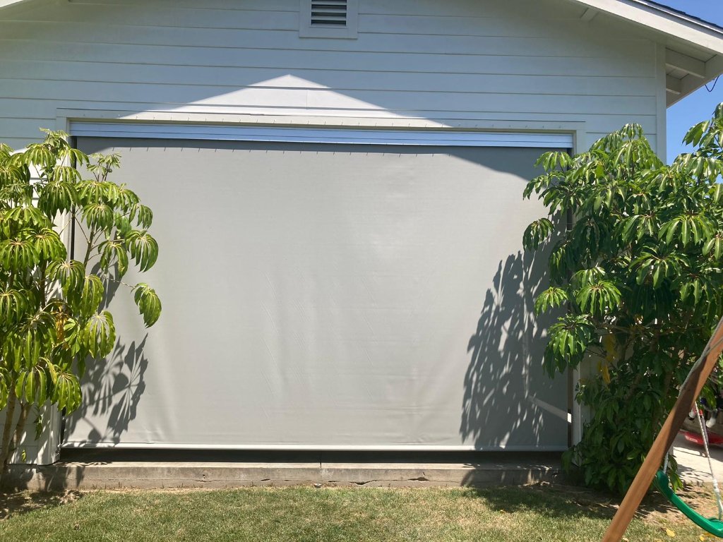 Outdoor Drop Shades