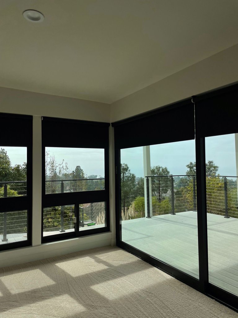 Custom roller shades