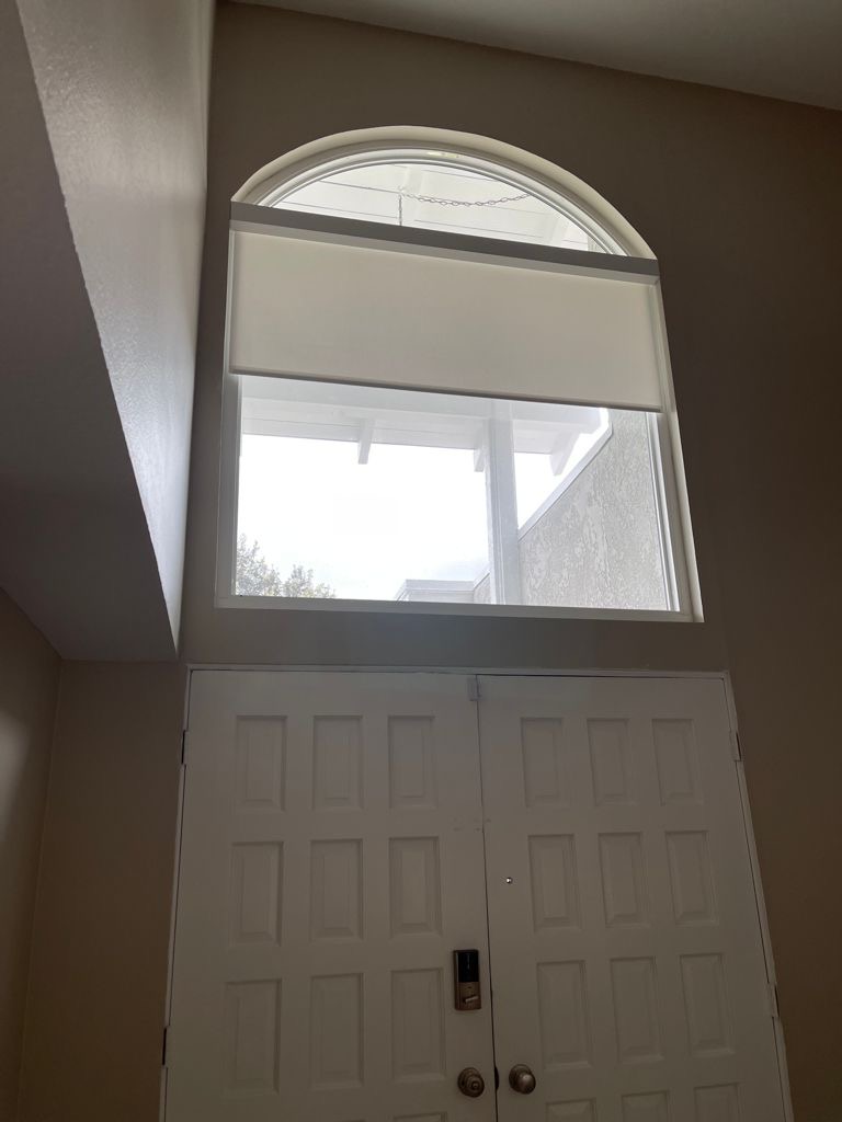 Arch Window Roller Shades
