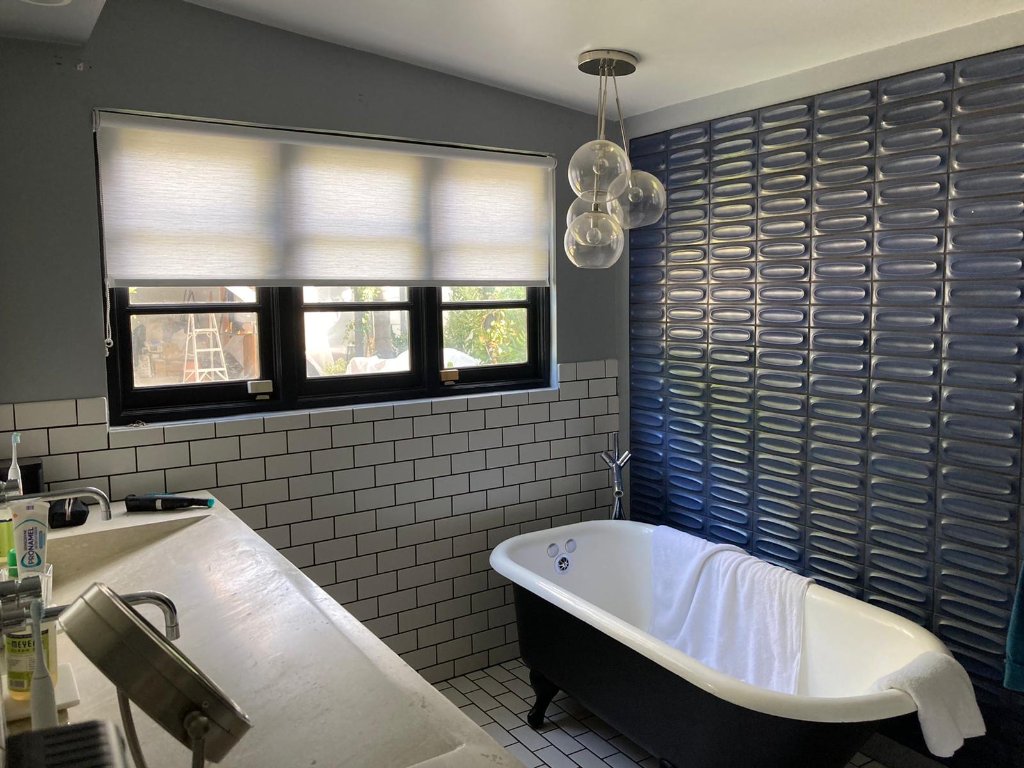 Bathroom Roller Shades