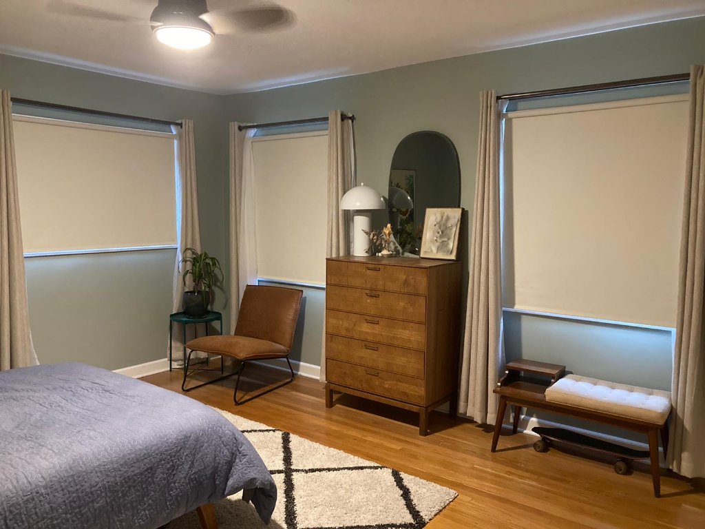 Bedroom Roller Shades