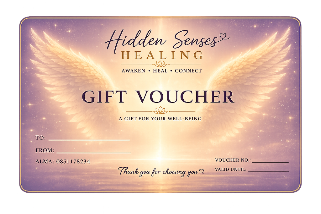 Hidden Senses Healing Gift Voucher