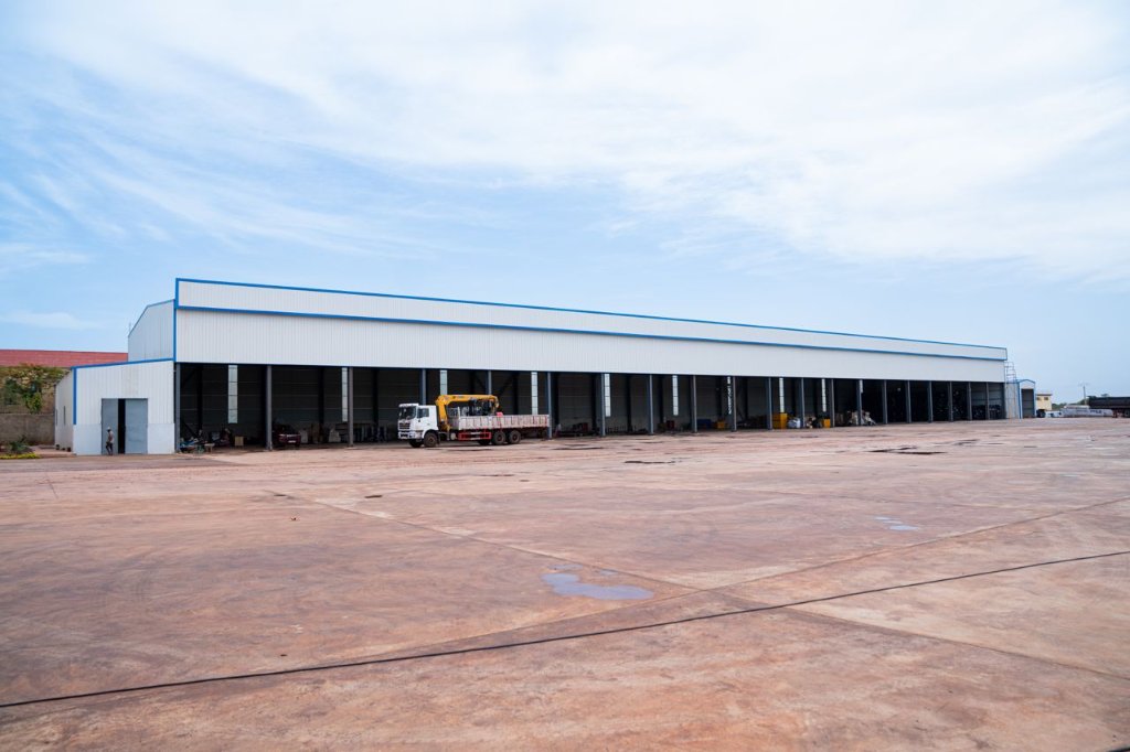 Usine d'assemblage à Sanankoroba