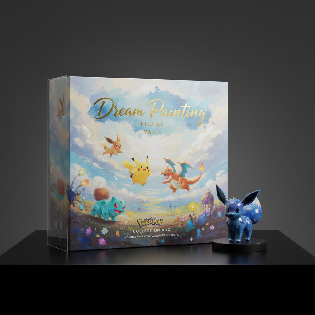 Pokemon Dream Painting Figure Vol. 2 Simplified Chinese Box