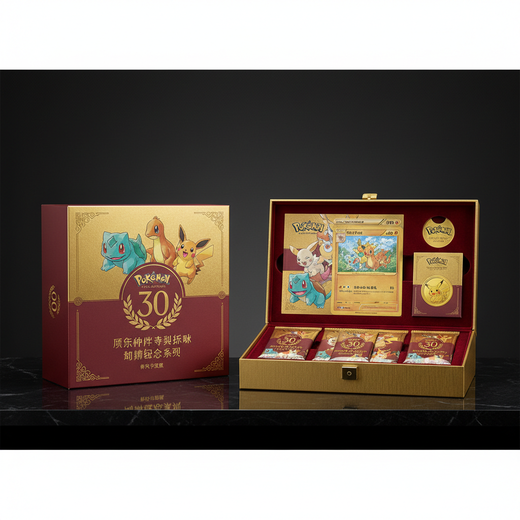 Pokemon 30th Celebration Original Partner Special Illustration Vol.1 Simplified Chinese Set