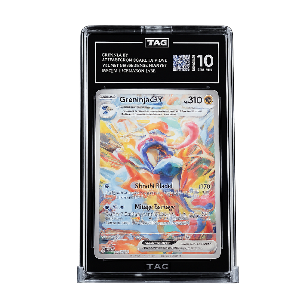 GRENINJA EX 2024 Pokemon Scarlet & Violet #214/167 (TAG 10)