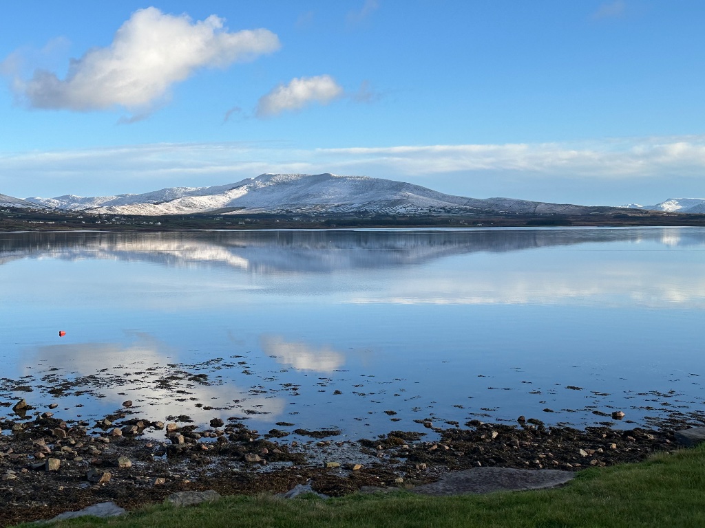 Mountain reflection