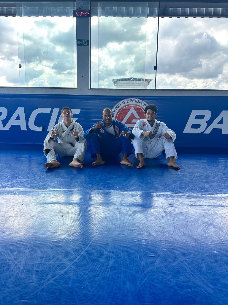 Treino na academia
