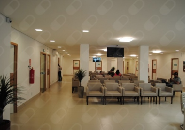Sala de espera Espaço Più Vita