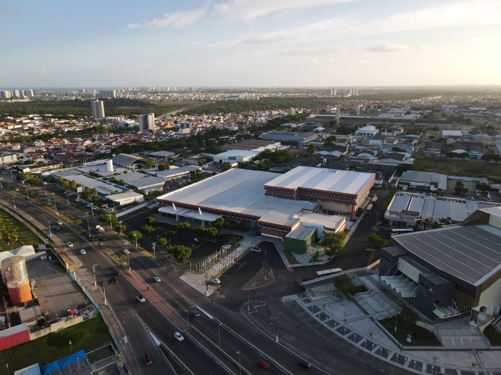 Vista aérea do AM Mall Aracaju