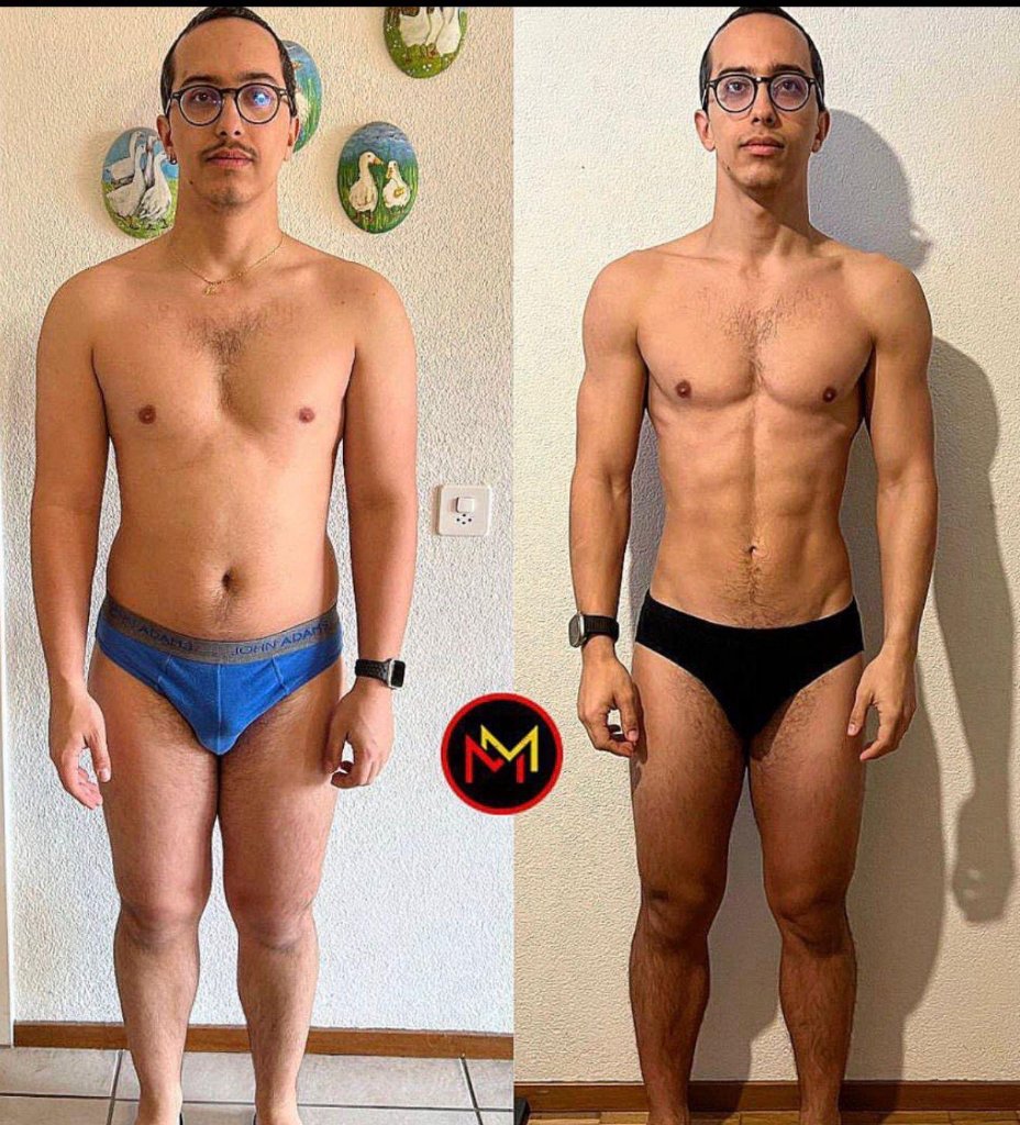 Trasformazione atleta 2 con metodo Teotrainer
