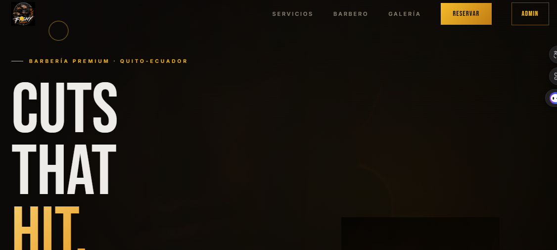 💈Fishy Barber template preview